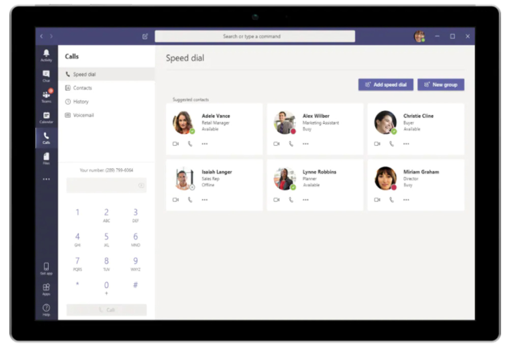 Microsoft office 365 business voice call from any device