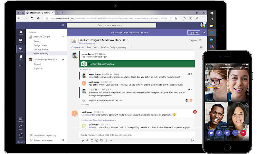 Northstar can set up Microsoft Teams to help your team collaborate